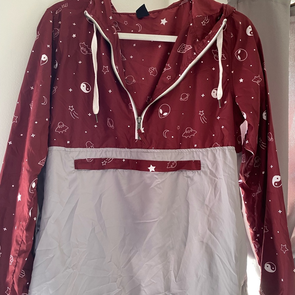 Half-zip Zumiez windbreaker